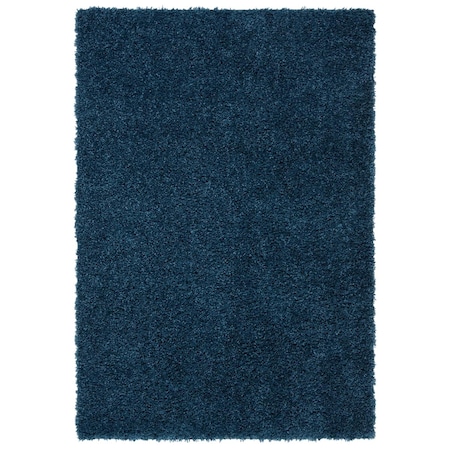 Safavieh 8 x 10 ft. August Shag 200 Power Loomed Rectangle Area Rug, Navy AUG200M-8